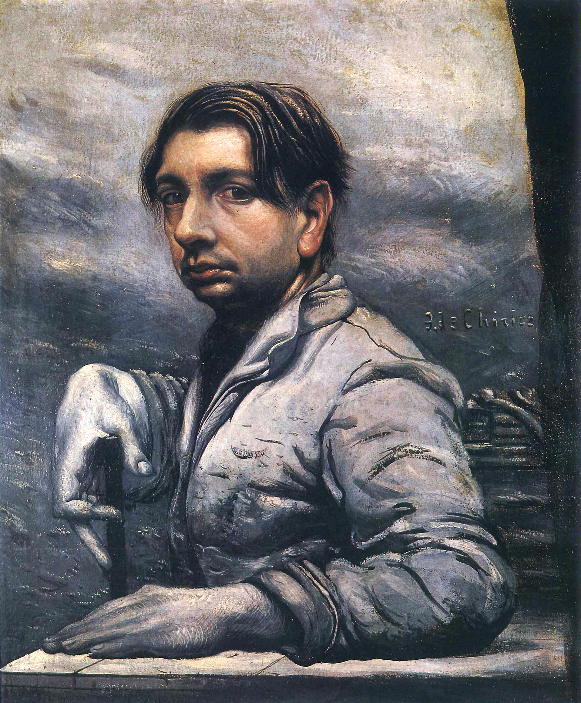 Giorgio de Chirico Autoritratto, 1924-25 olio e tempera su tela 75 x 62 cm