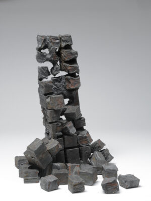 Giuseppe Spagnulo - Senza titolo, 2008 ferro, 49,8 x 15,2 x 15,2 cm 24 elementi, 5 x 5 x 4,7 cm cad.
