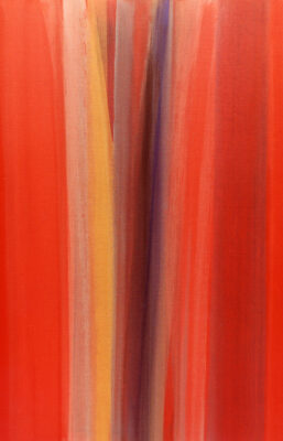 Vittorio Matino - Nero e sanguigno, 2004 acrilico su tela 81 x 51 cm