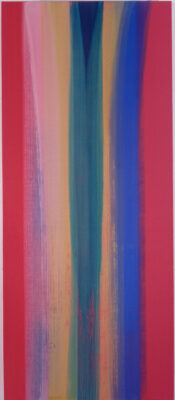 Vittorio Matino - Toulouse, 2003 acrylic on canvas 215 x 91 cm