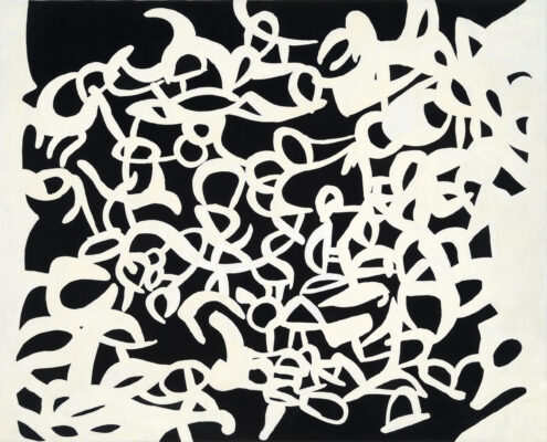 Carla Accardi Negativo, 1958 caseina su carta intelata 55,7 x 68,8 cm