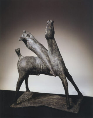 Marino Marini Cavaliere, 1951 bronzo 118,6 x 68,2 x 94,2 cm