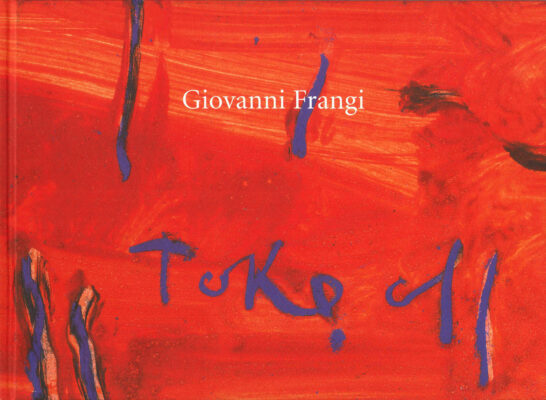 Giovanni Frangi, take-off. Opere 2004
catalogo Edizioni Galleria dello Scudo 2004