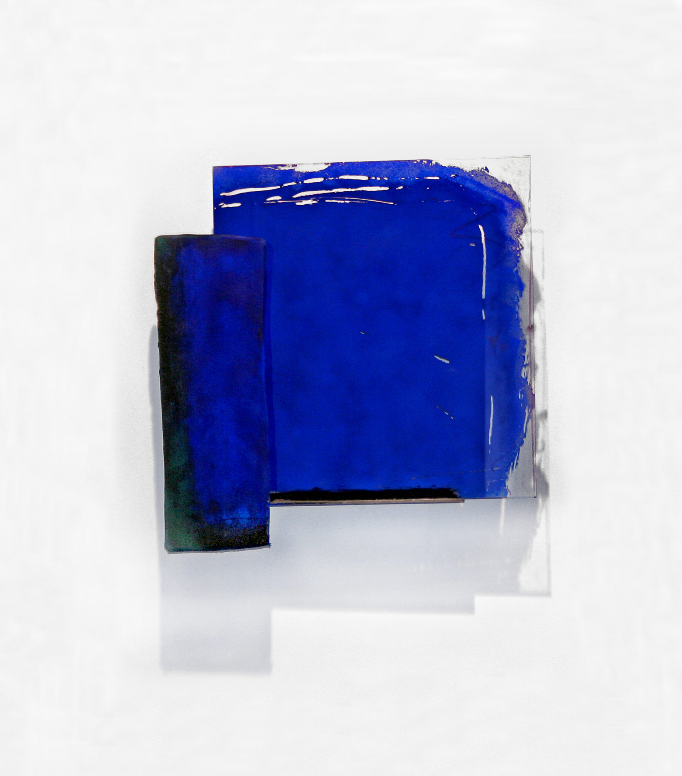 Marco Gastini
S.t., 2004
tecnica mista su vetro e tela
41,5 x 40,2 cm