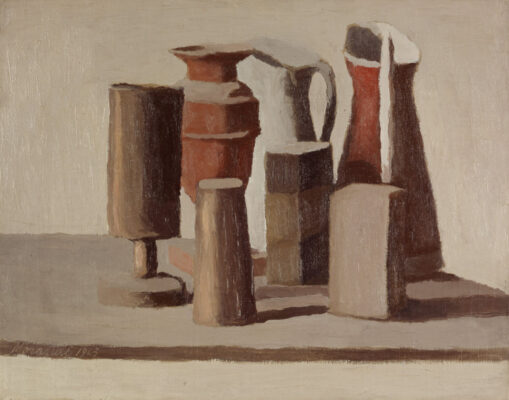 Giorgio Morandi, Natura morta, 1943, olio su tela 36 x 45 cm