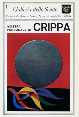 Mostra personale di Crippa catalogo Edizioni Galleria dello Scudo 1968