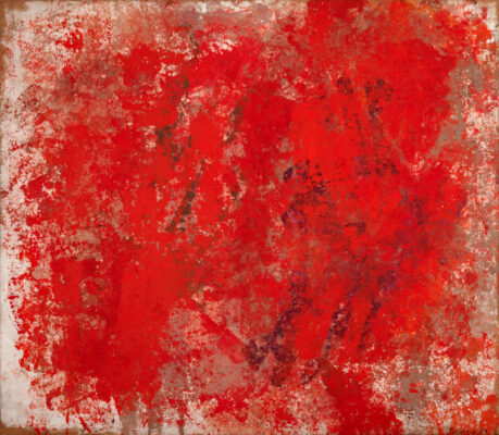 Toti Scialoja Bilancia, 1958 sabbia e vinilico su tela di canapa 125 x 142,7 cm