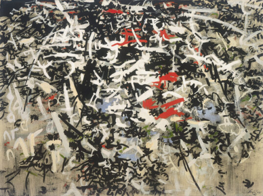 Antonio Sanfilippo
Senza titolo, 1956
tempera su tela
99,5 x 134 cm
