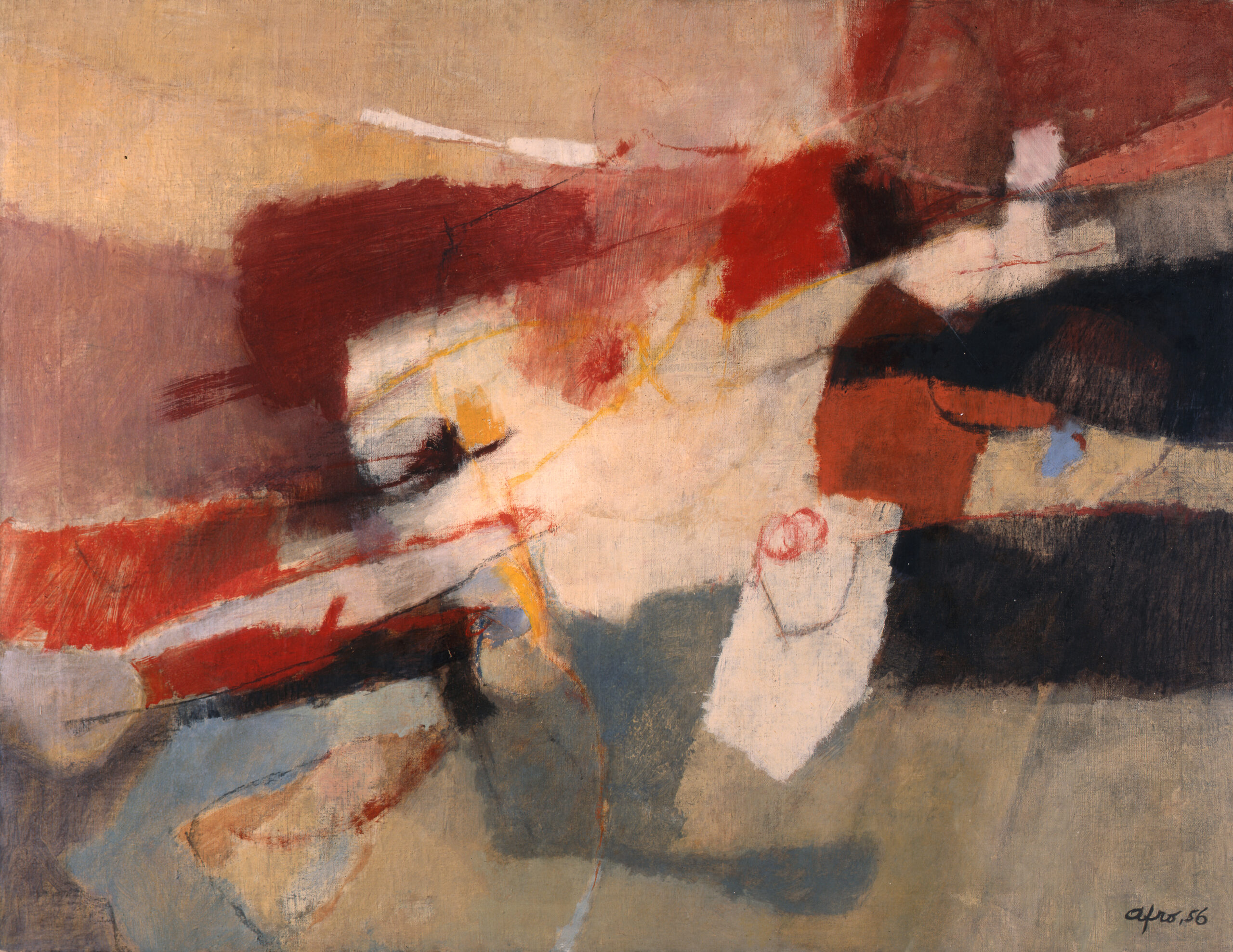 Afro, Stagione nell'Ovest, 1956