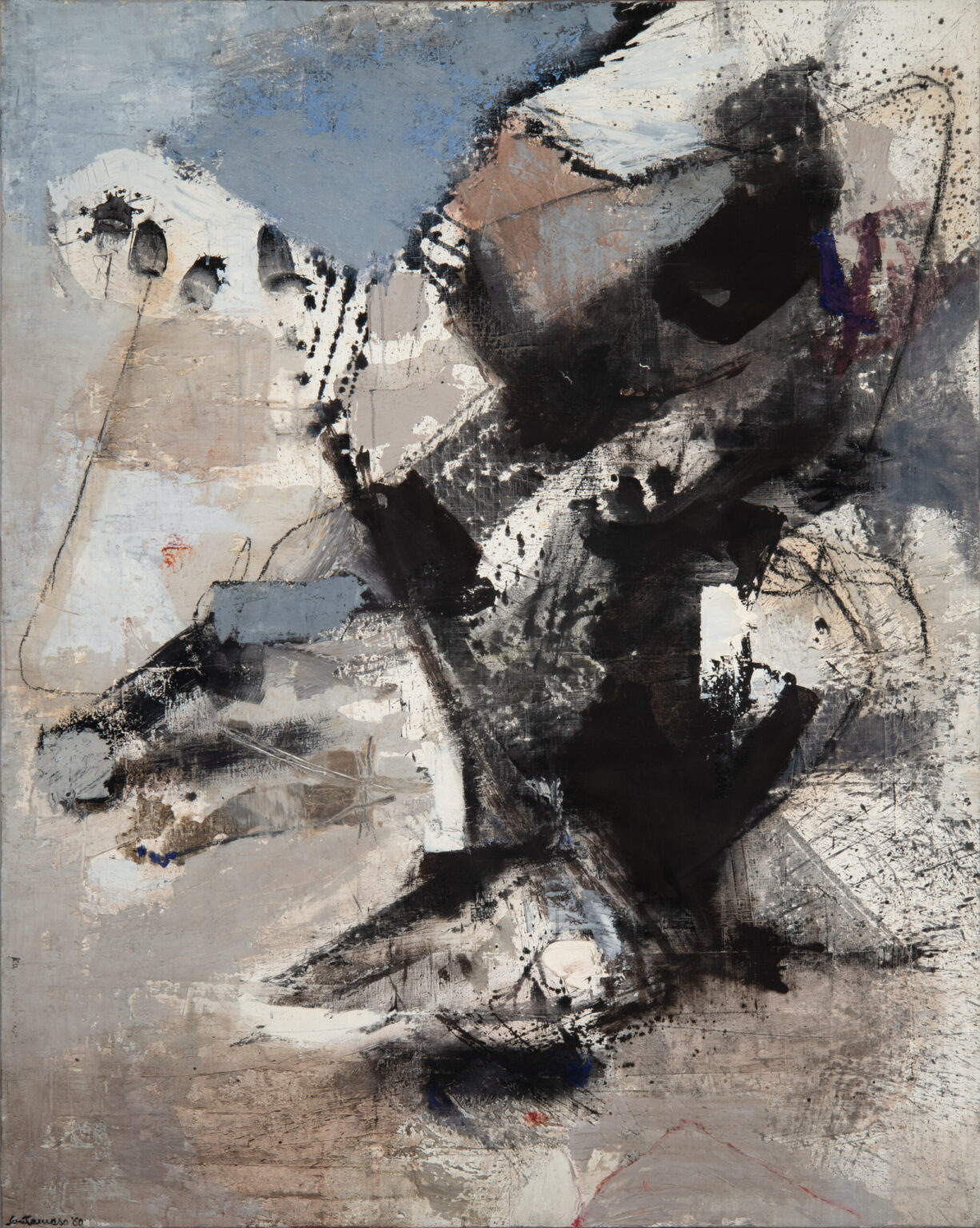 Giuseppe Santomaso, Verso Matera, 1960