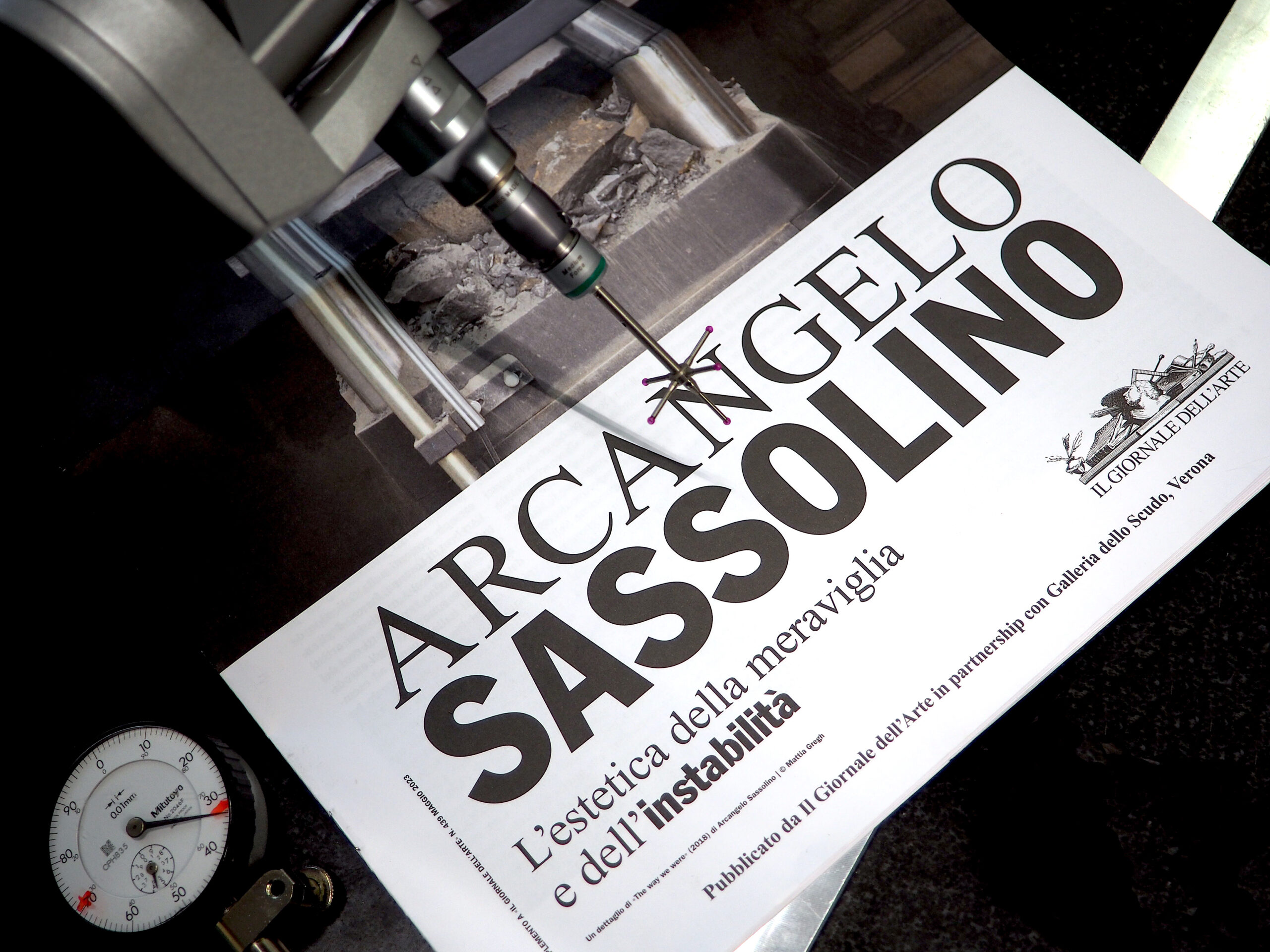 Focus on: Arcangelo Sassolino – Il Giornale dell’Arte