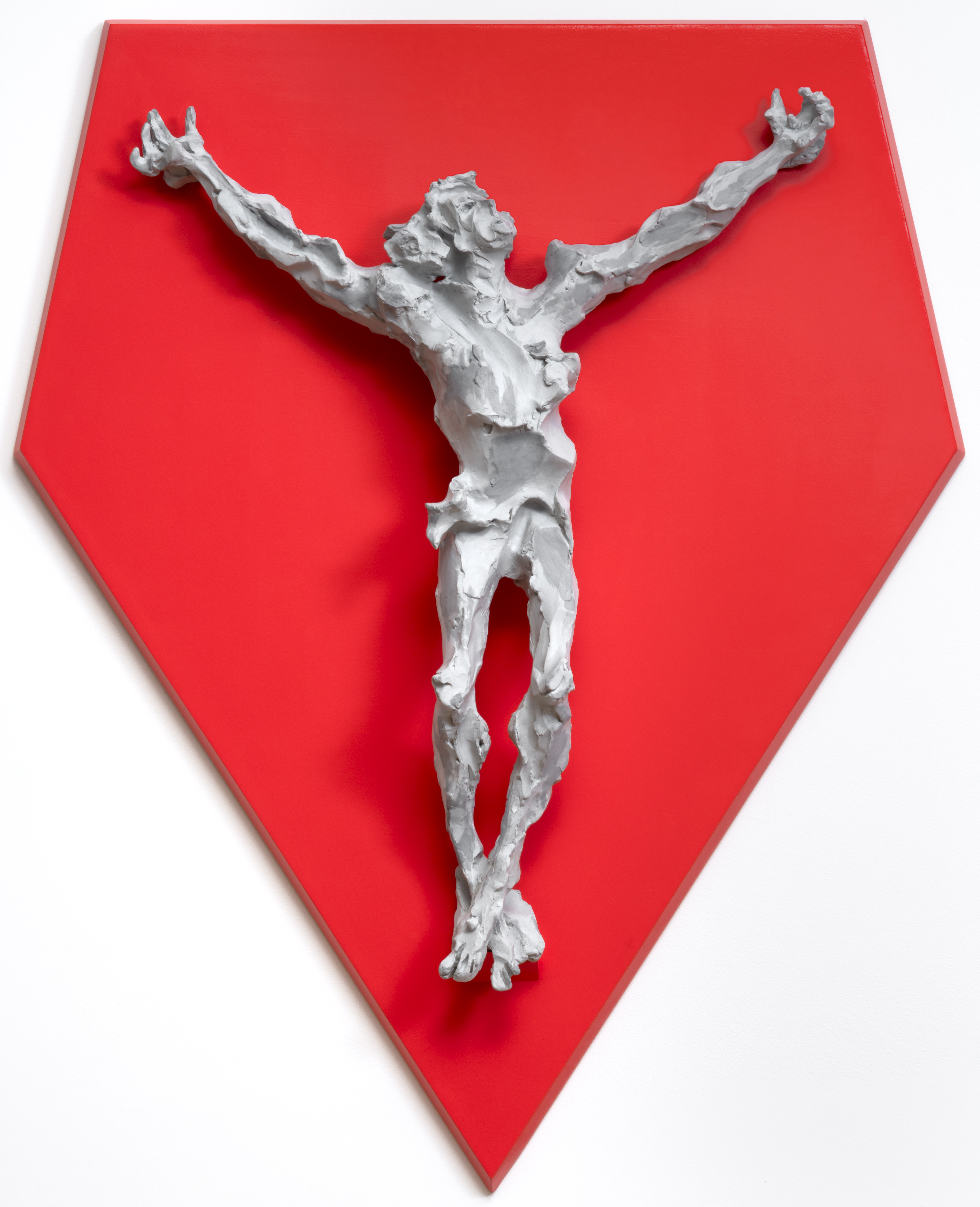 Lucio Fontana Crocifisso, 1954-1955 gesso 78 x 60,5 x 14 cm